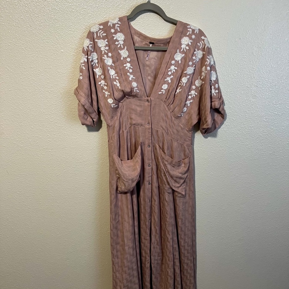 Free people midi dress. Size S.